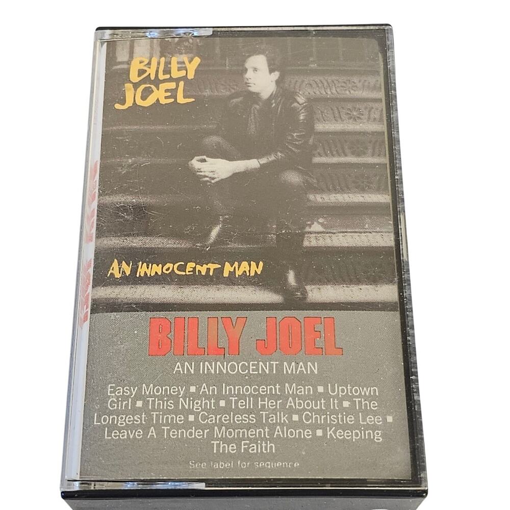 Billy Joel An Innocent Man Cassette 1983 Columbia QCT 38837 Uptown Girl 80s